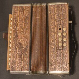 Vintage Hohner Accordion (Made in Germany)